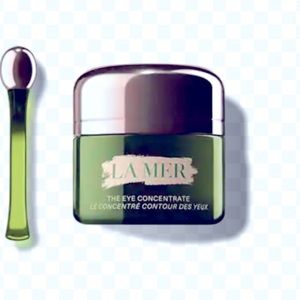 Empty jar and box La Mer eye concentrates